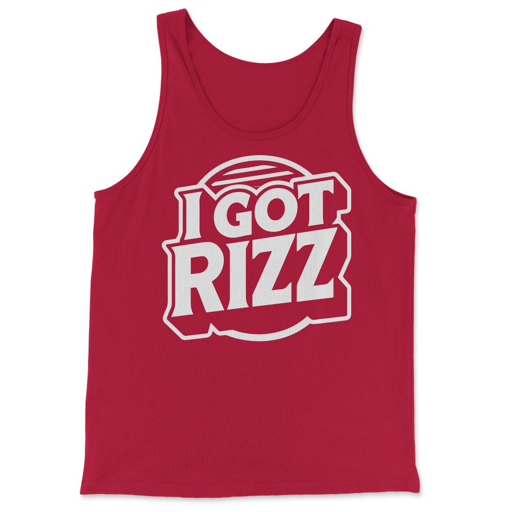 I Got Rizz - Tank Top - Red