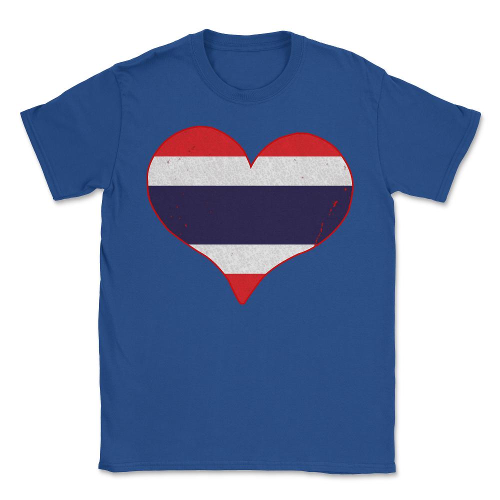 I Love Thailand - Unisex T-Shirt - Royal Blue