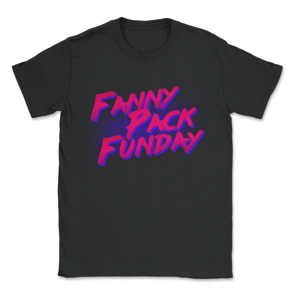 Fanny Pack Funday Unisex T-Shirt - Black
