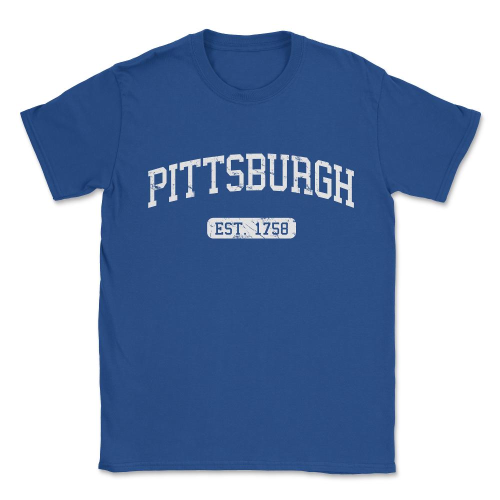 Pittsburg 1771 Unisex T-Shirt - Royal Blue