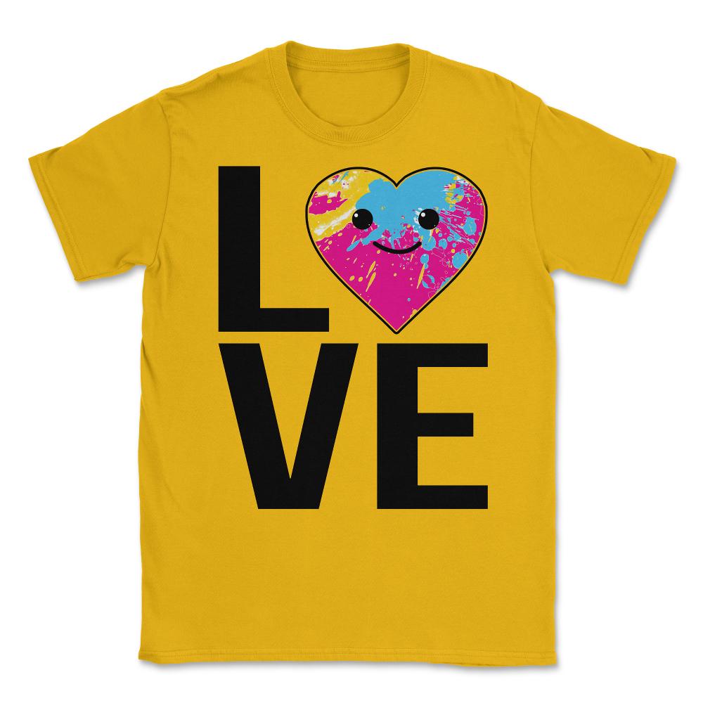 Love Kawaii Unisex T-Shirt - Gold