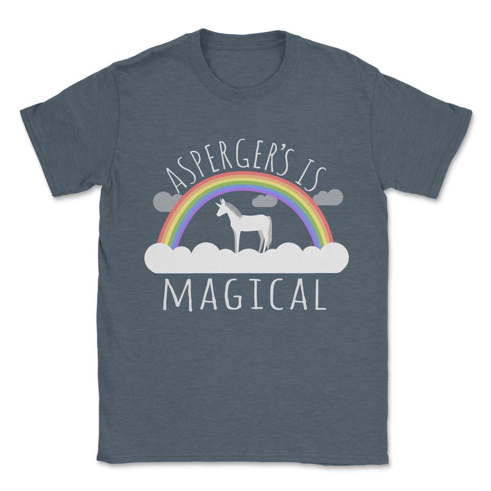 Asperger's Syndrome Is Magical Unisex T-Shirt - Dark Grey Heather