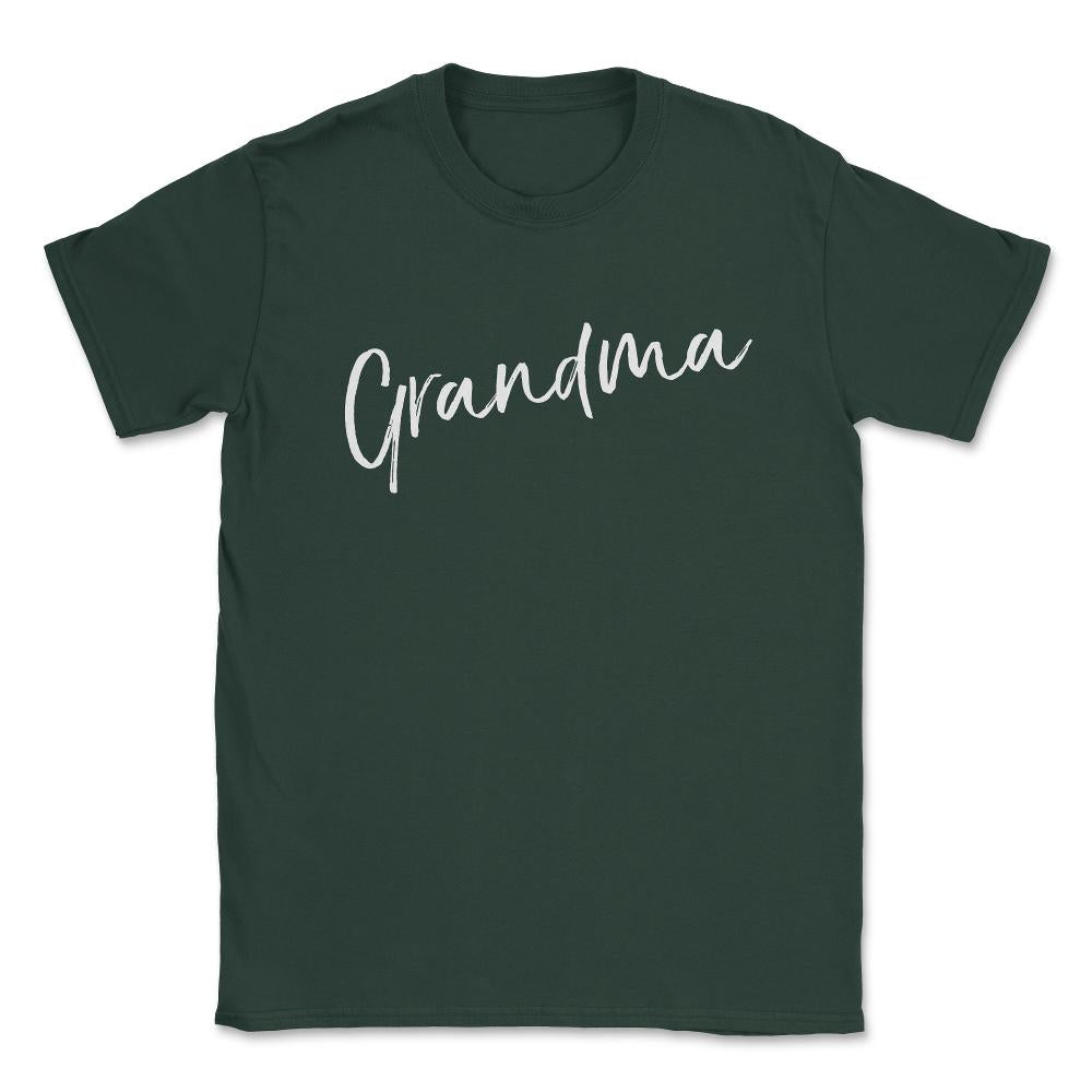 Grandma Unisex T-Shirt - Forest Green