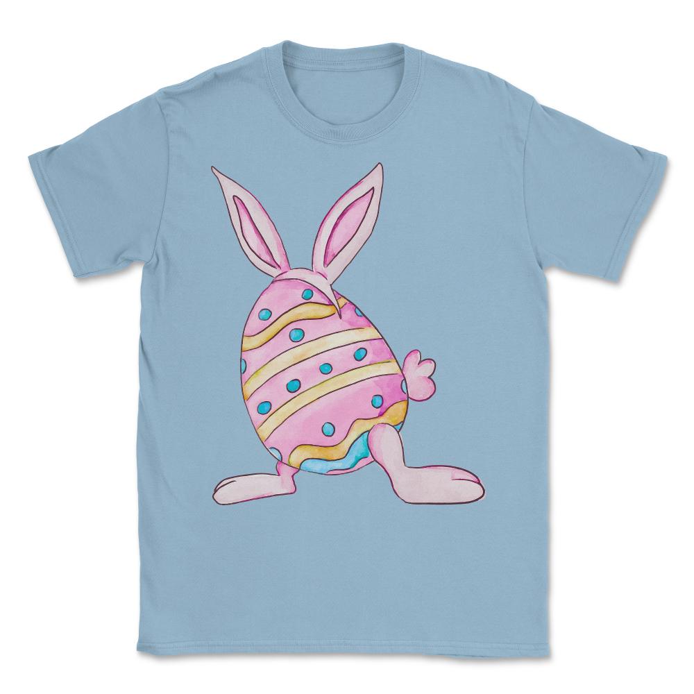 Cute Easter Bunny Unisex T-Shirt - Light Blue