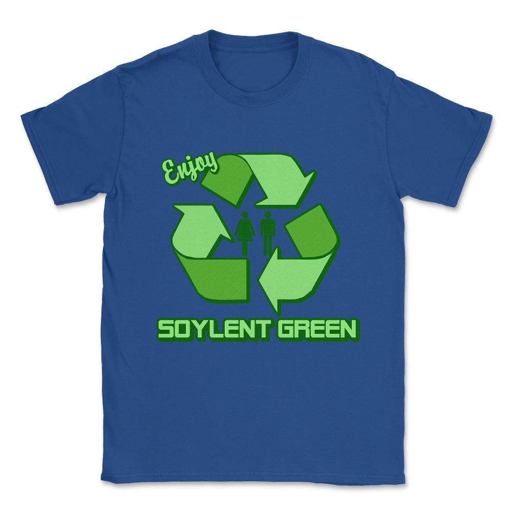 Enjoy Soylent Green Unisex T-Shirt - Royal Blue