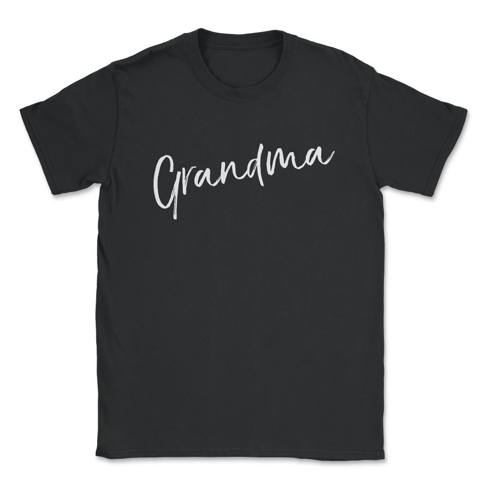 Grandma Unisex T-Shirt - Black