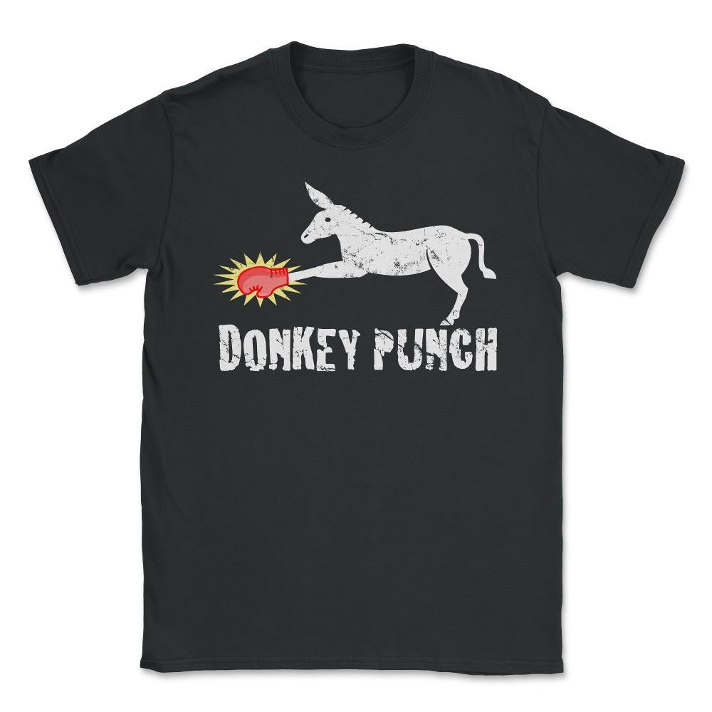 Donkey Punch Unisex T-Shirt - Black