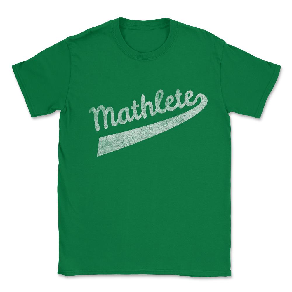 Mathlete Vintage Unisex T-Shirt - Green