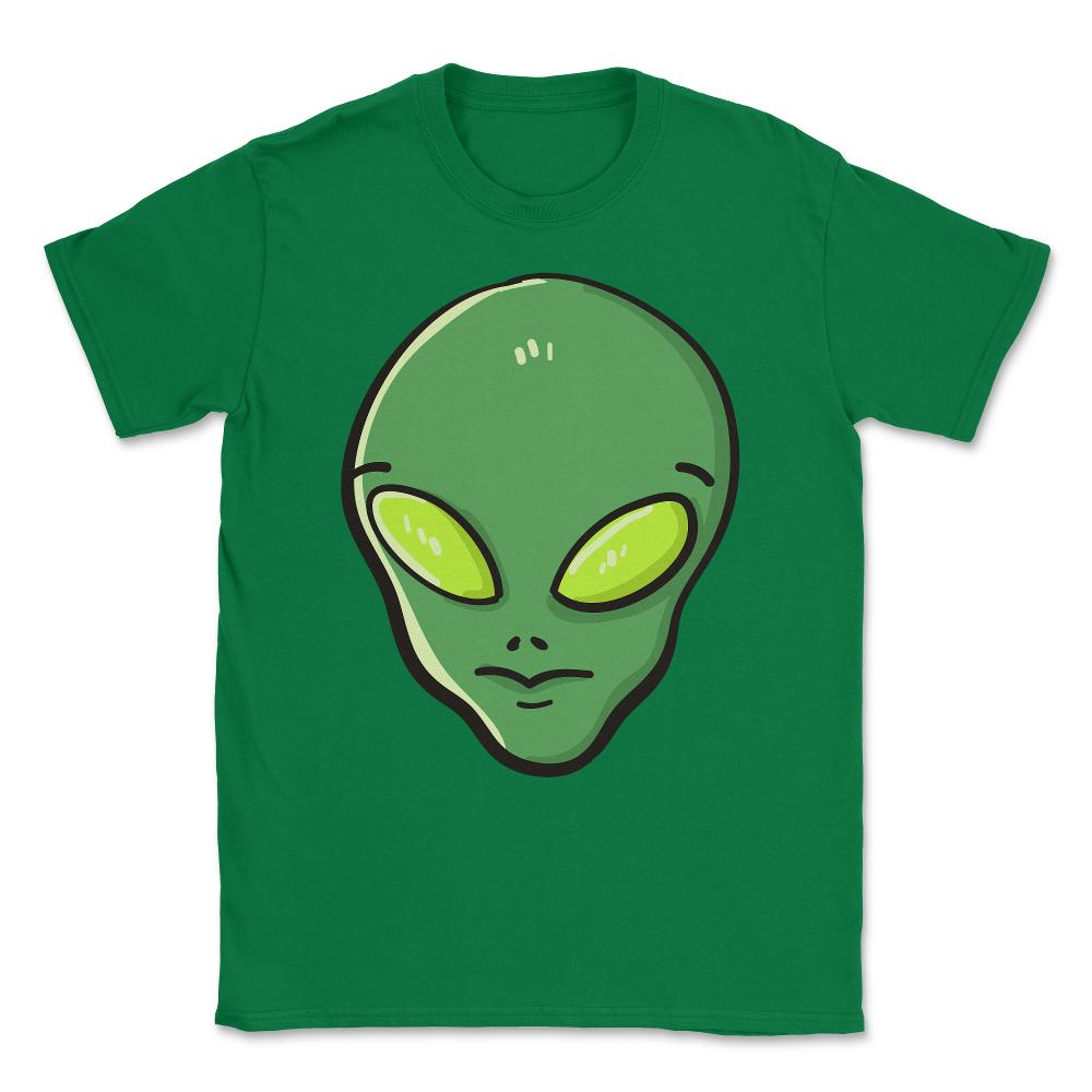 Raid Area 51 Alien Head Unisex T-Shirt - Green