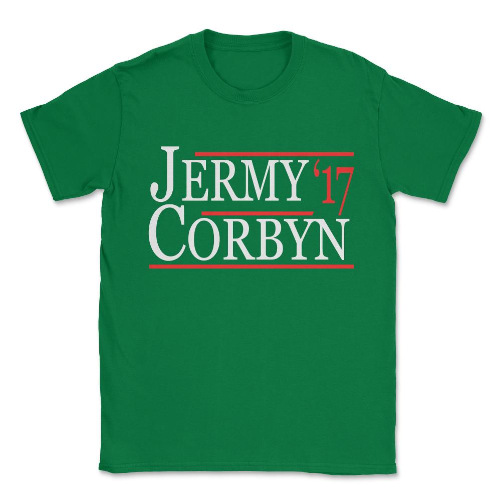 Jeremy Corbyn Labour Leader Unisex T-Shirt - Green
