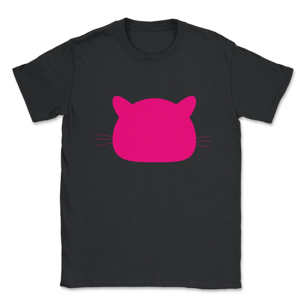 Pink Pussy Cat Pusshyhat Unisex T-Shirt - Black