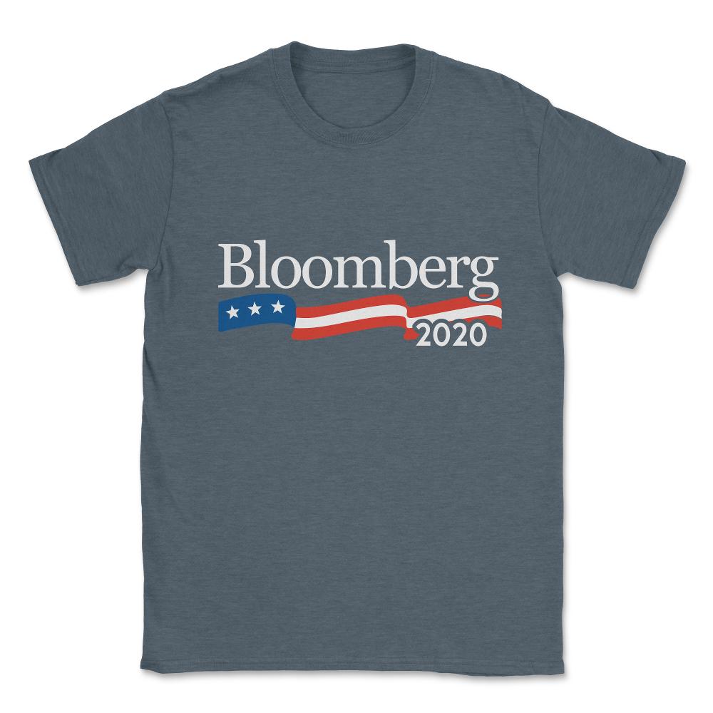 Michael Bloomberg for President 2020 Unisex T-Shirt - Dark Grey Heather