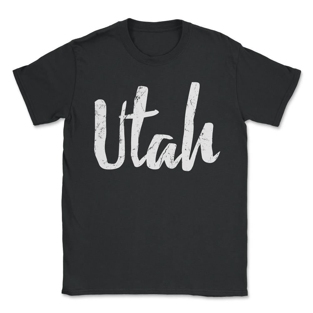 Utah Unisex T-Shirt - Black
