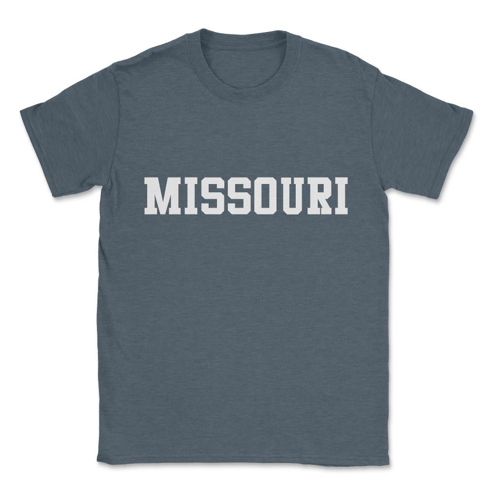Missouri Unisex T-Shirt - Dark Grey Heather