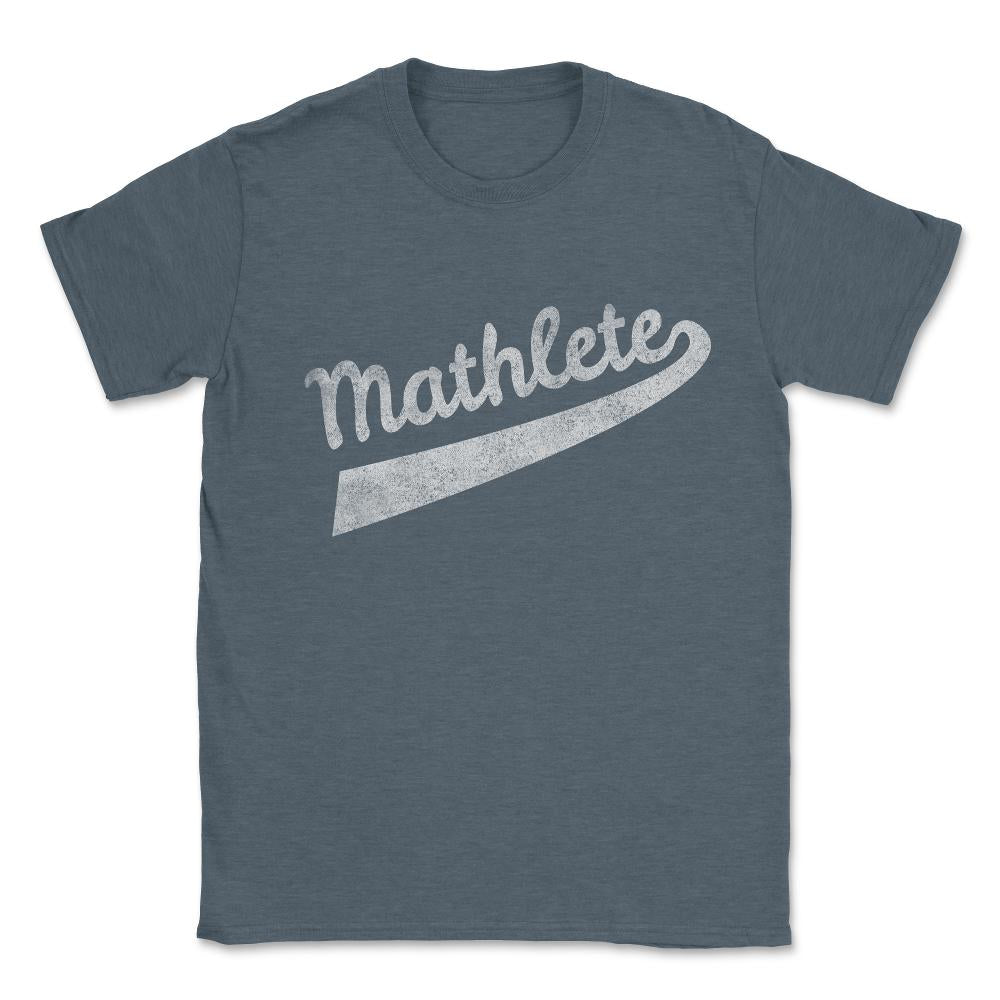 Mathlete Vintage Unisex T-Shirt - Dark Grey Heather