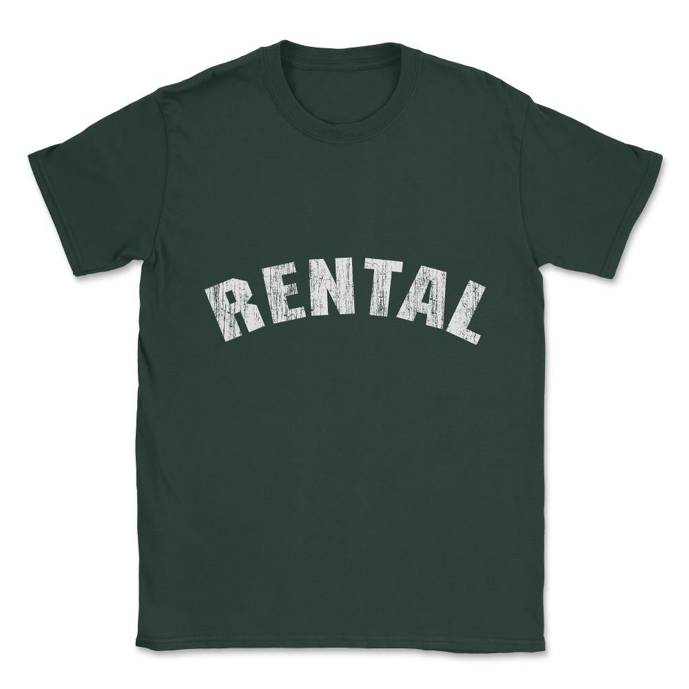 Vintage Rental Unisex T-Shirt - Forest Green