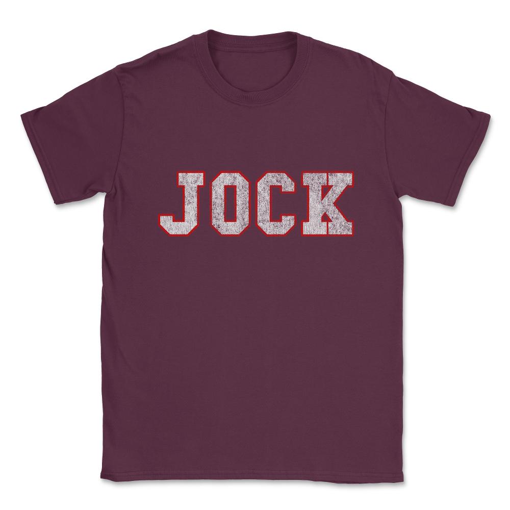 Jock Vintage Unisex T-Shirt - Maroon