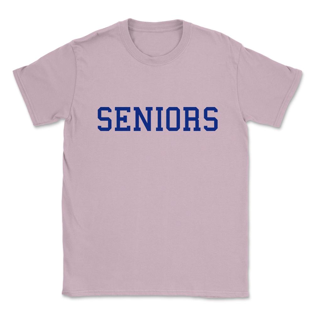 Seniors Unisex T-Shirt - Light Pink