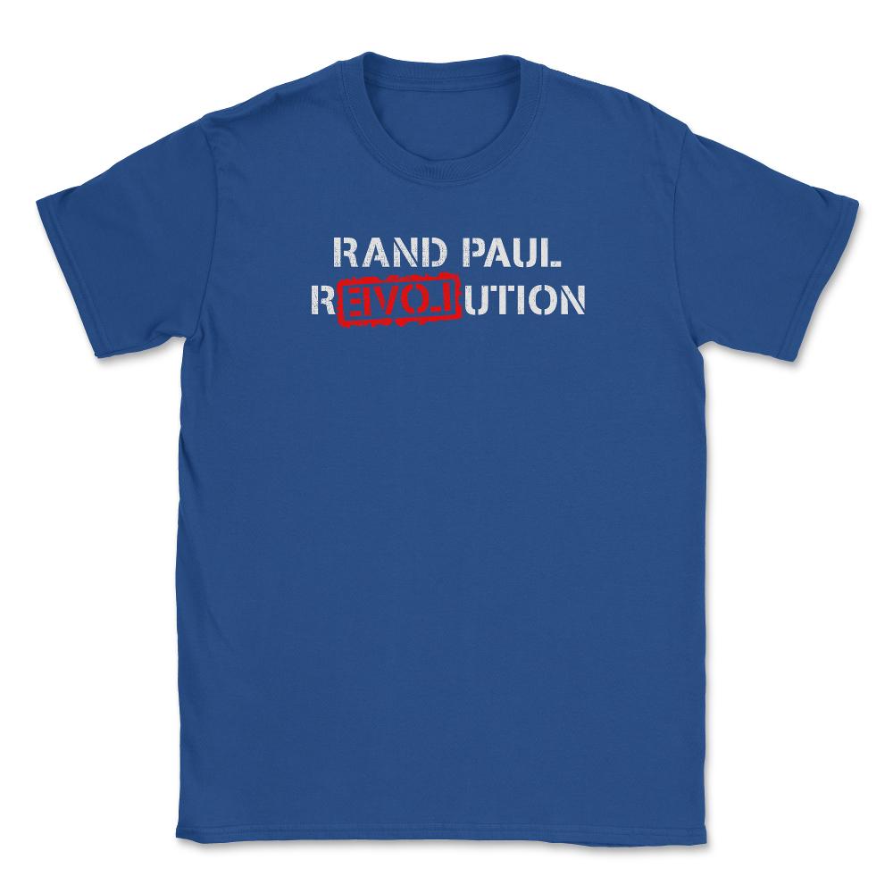 Rand Paul Revolution Unisex T-Shirt - Royal Blue