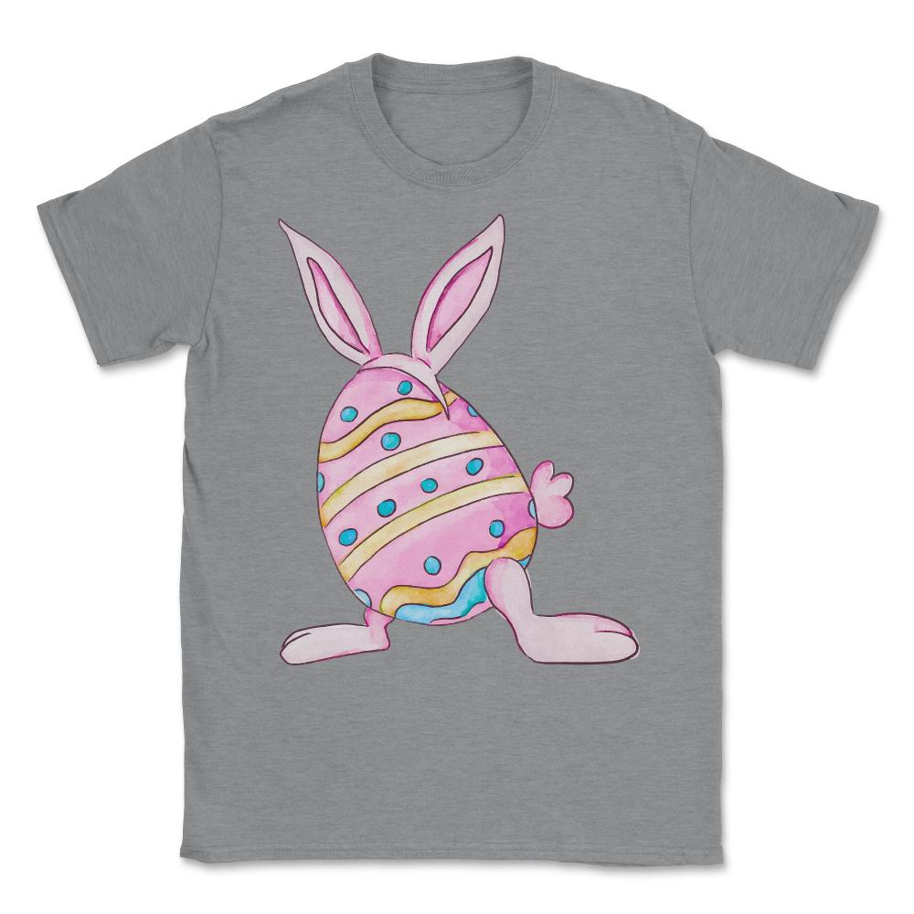 Cute Easter Bunny Unisex T-Shirt - Grey Heather