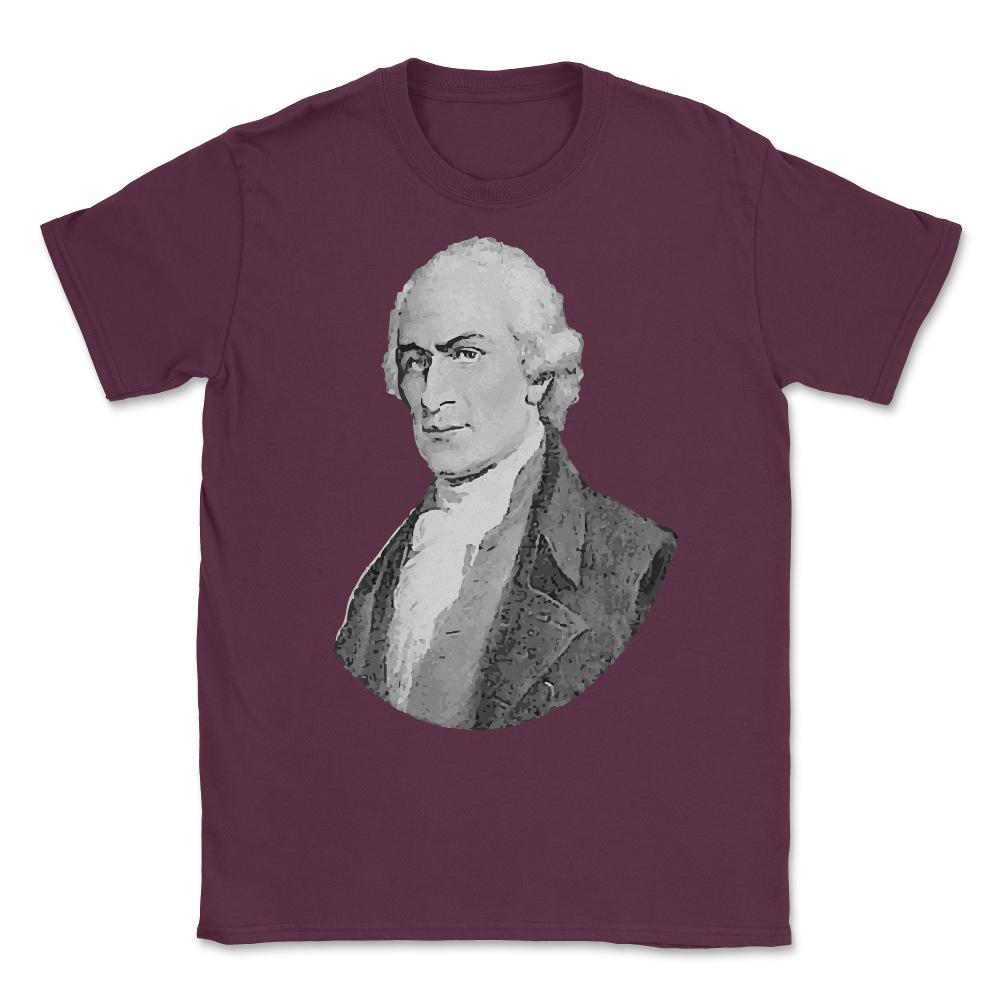 Alexander Hamilton Unisex T-Shirt - Maroon