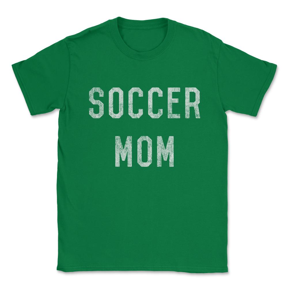 Vintage Soccer Mom Unisex T-Shirt - Green