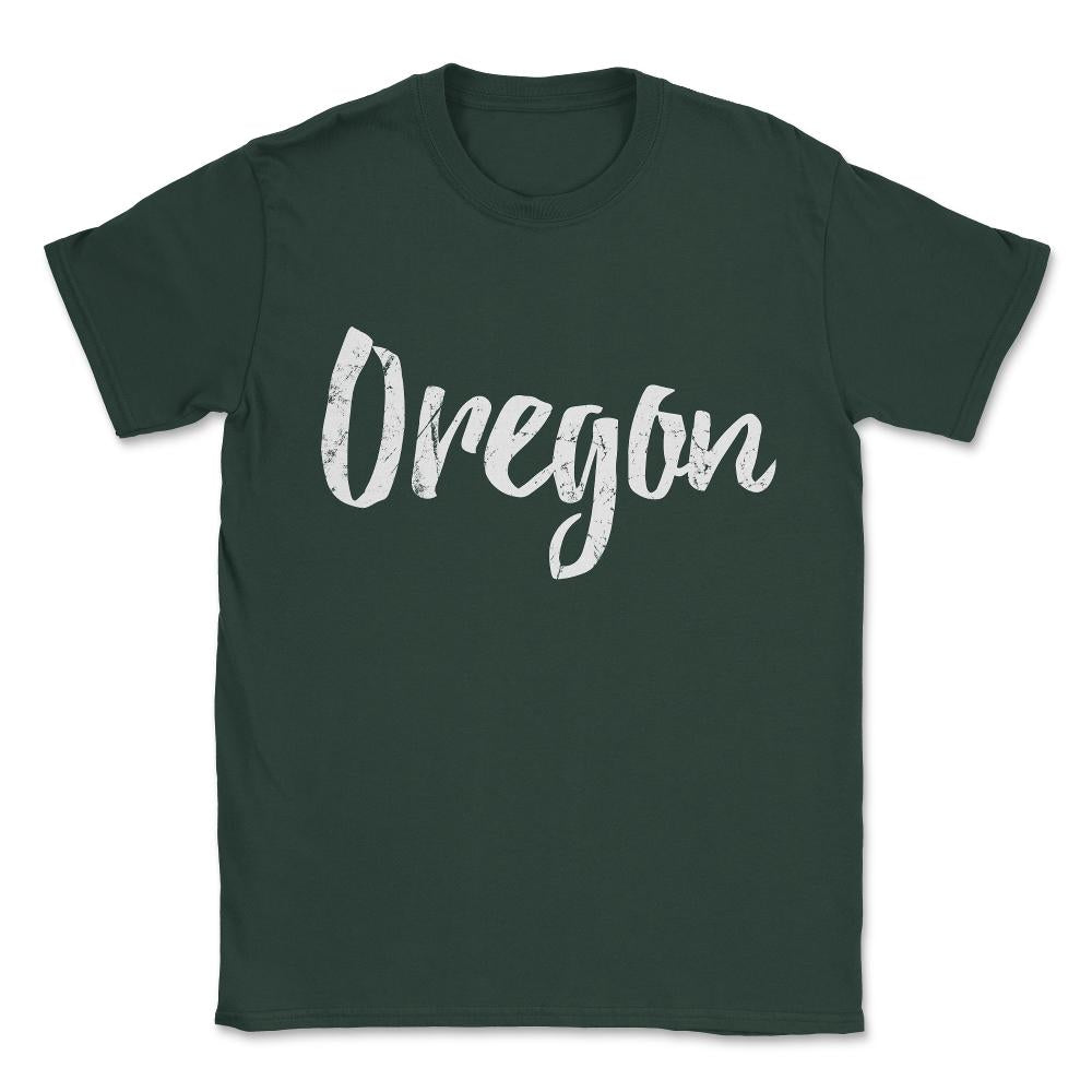 Oregon Unisex T-Shirt - Forest Green