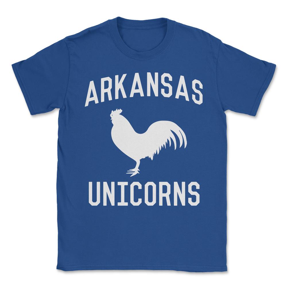 Arkansas Unicorns Unisex T-Shirt - Royal Blue
