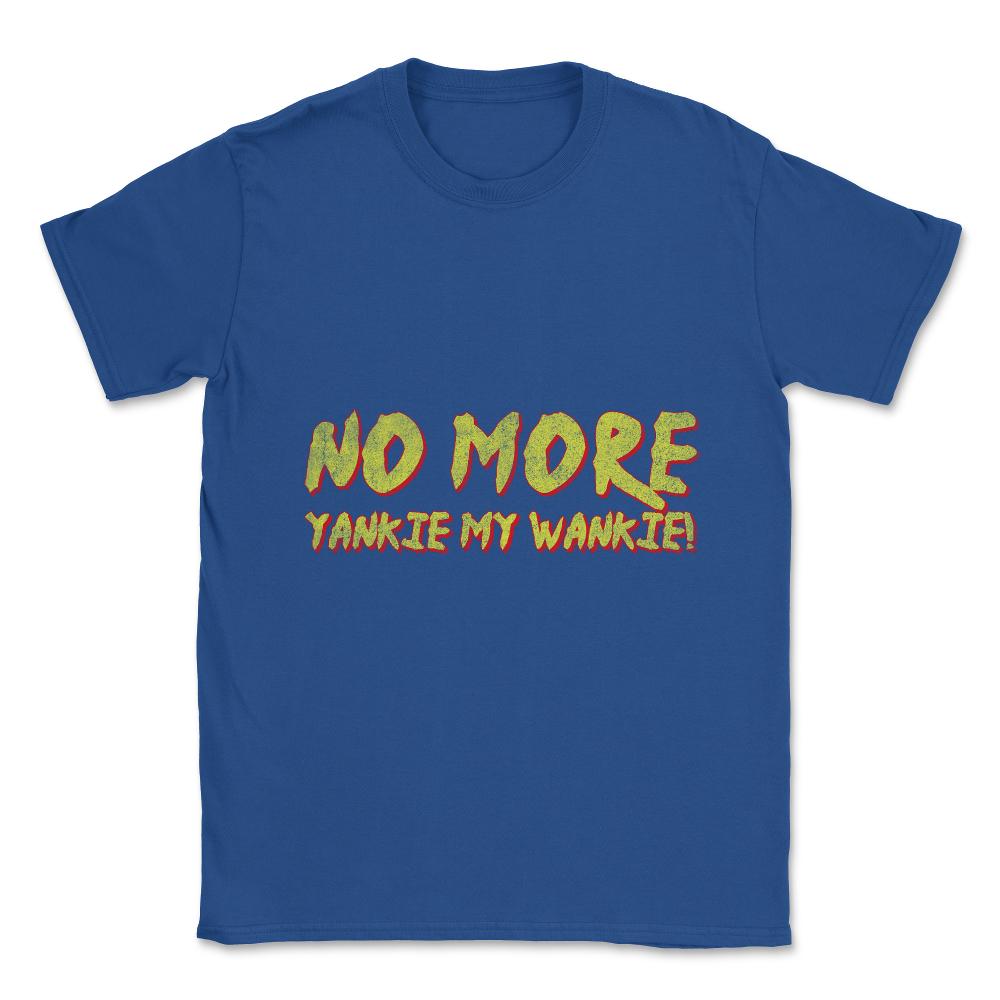 No More Yankie Vintage Unisex T-Shirt - Royal Blue