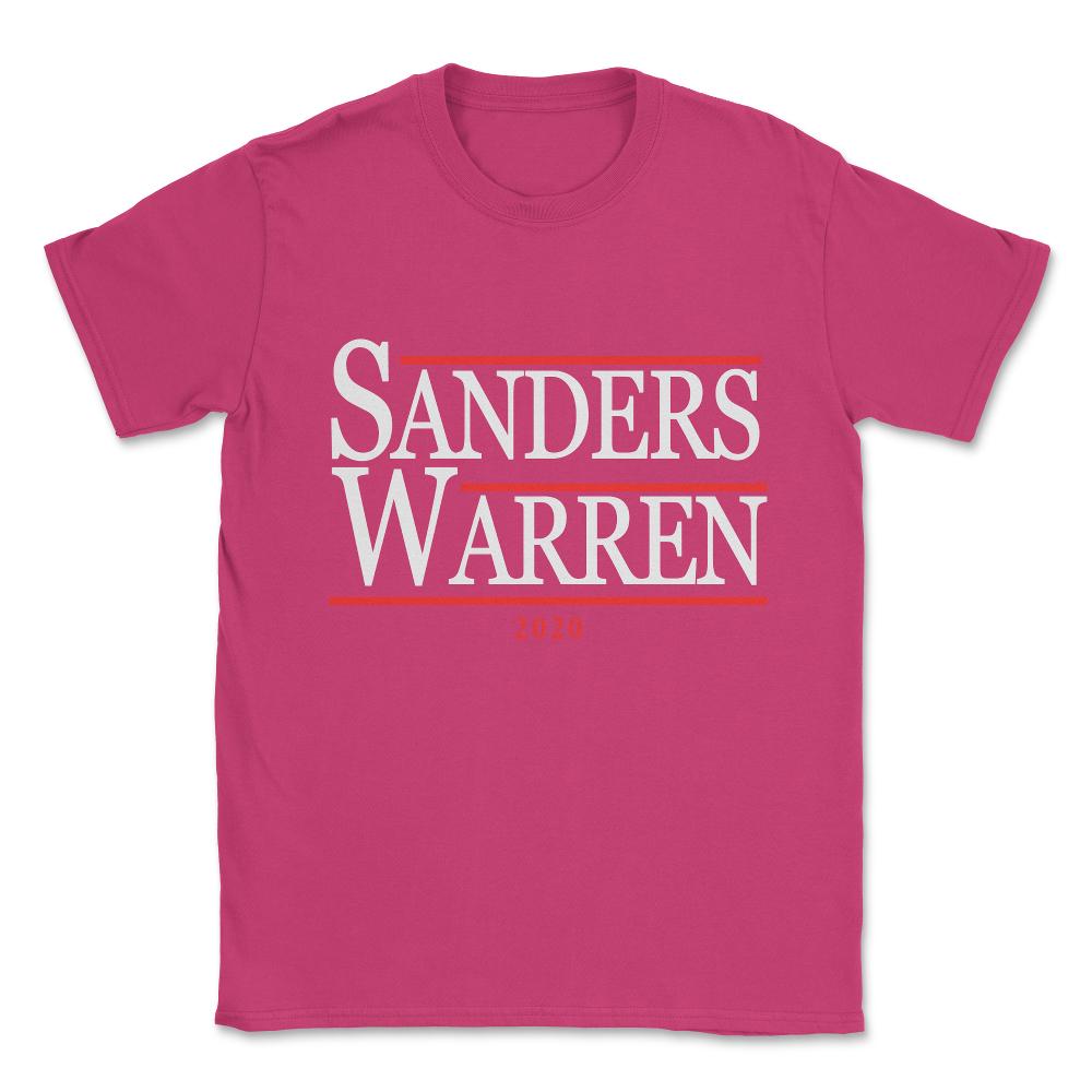 Bernie Sanders Elizabeth Warren 2020 Unisex T-Shirt - Heliconia