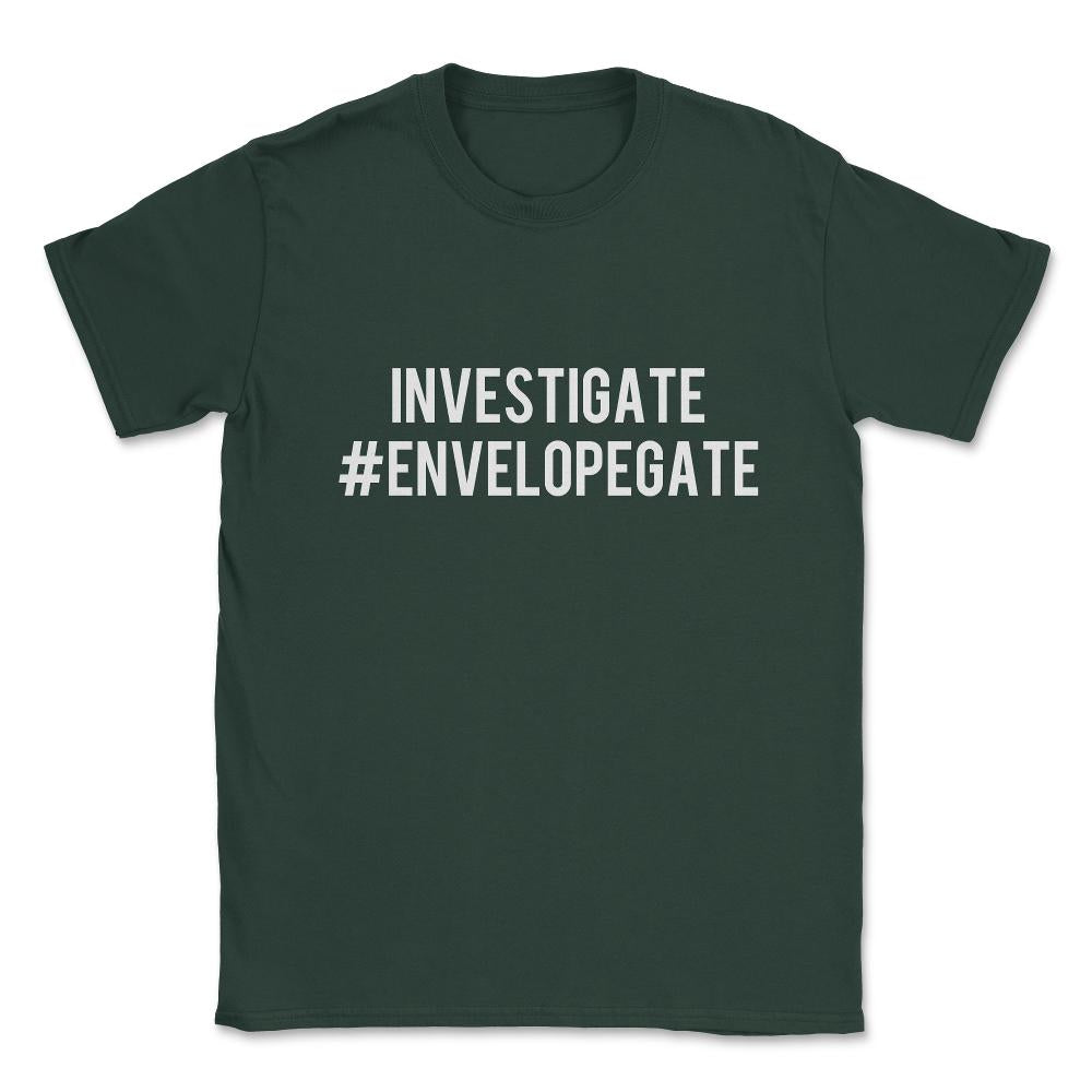 Investigate Envelopegate Unisex T-Shirt - Forest Green