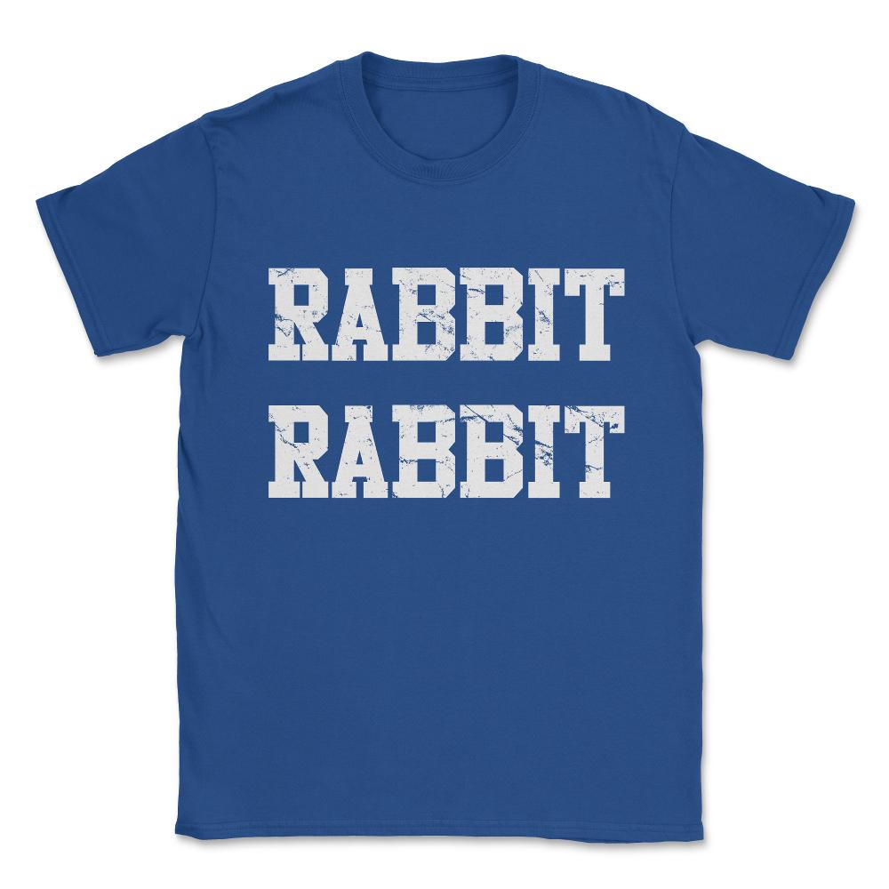 Rabbit Rabbit Unisex T-Shirt - Royal Blue