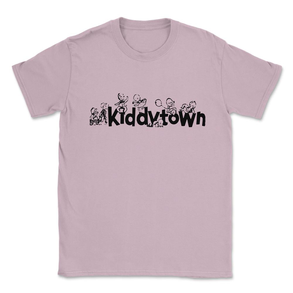 Vintage Kiddytown Norwalk Connecticut Toy Store Unisex T-Shirt - Light Pink