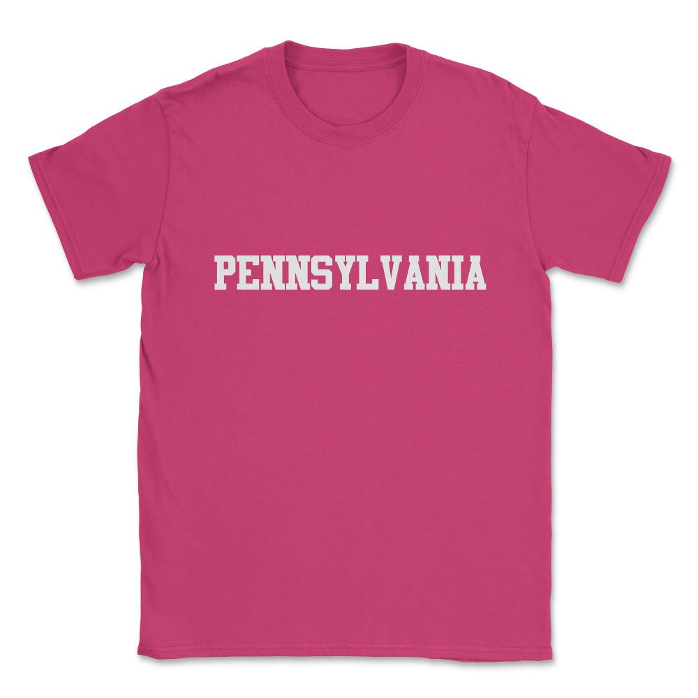 Pennsylvania Unisex T-Shirt - Heliconia
