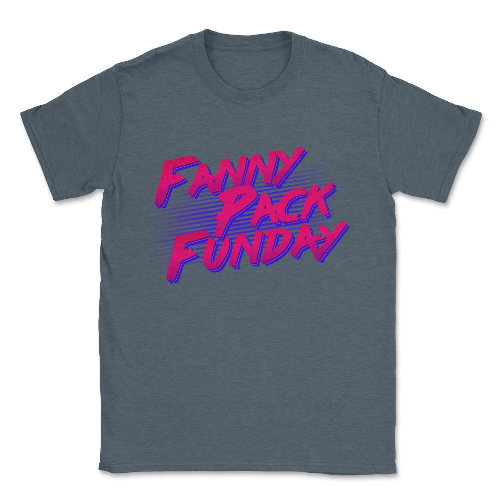 Fanny Pack Funday Unisex T-Shirt - Dark Grey Heather