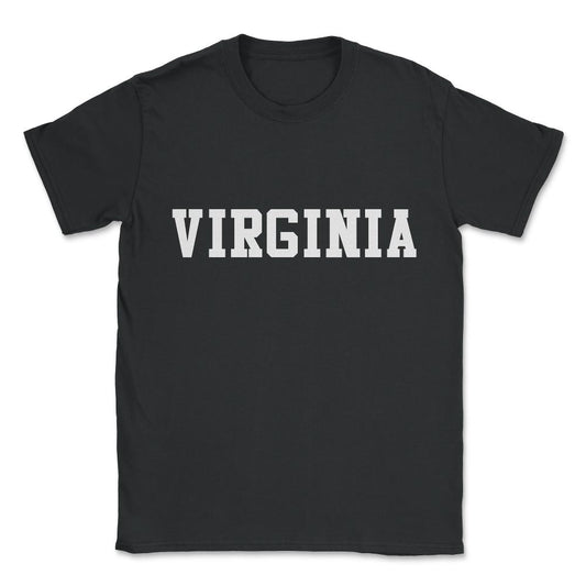 Virginia Unisex T-Shirt - Black