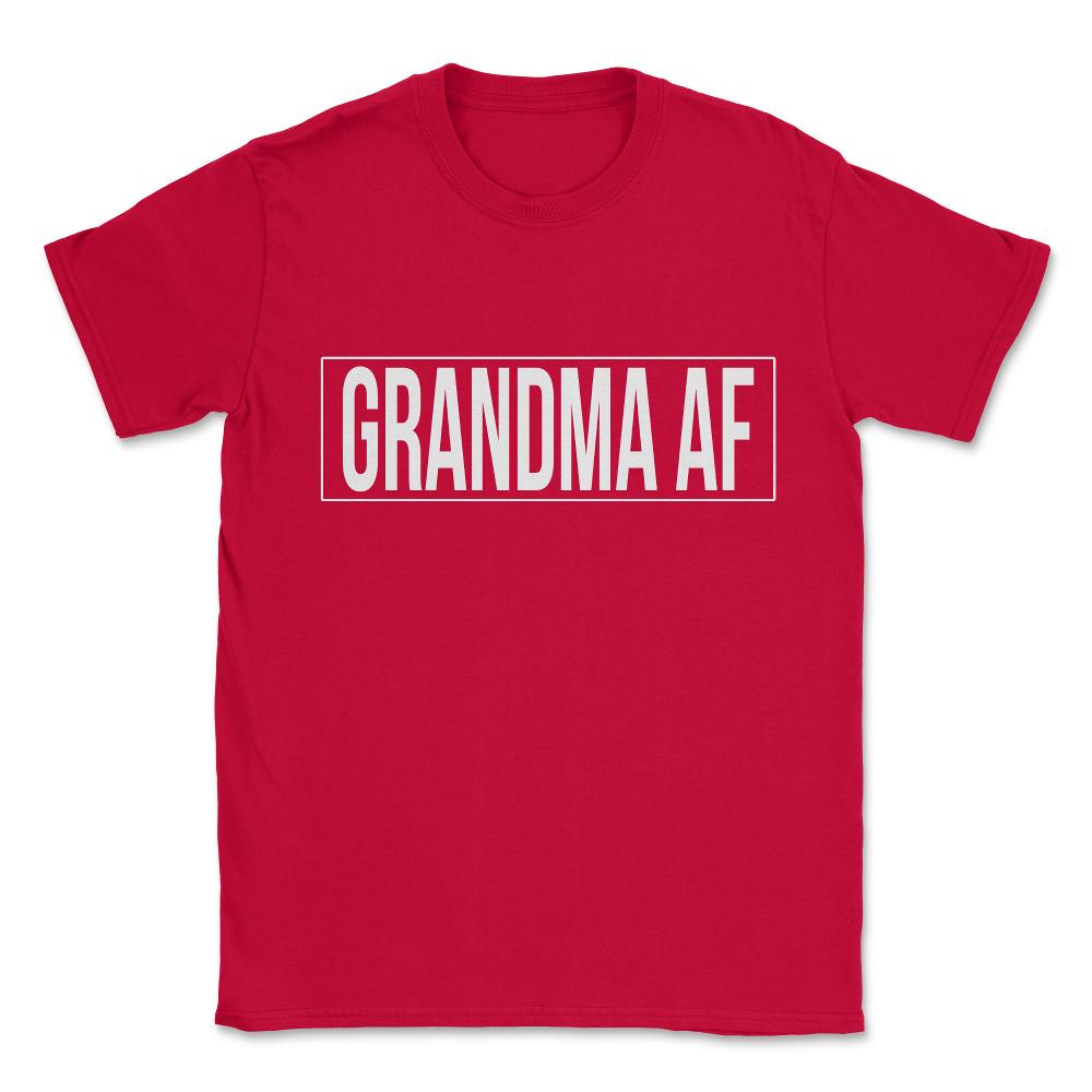 Grandma Af Unisex T-Shirt - Red