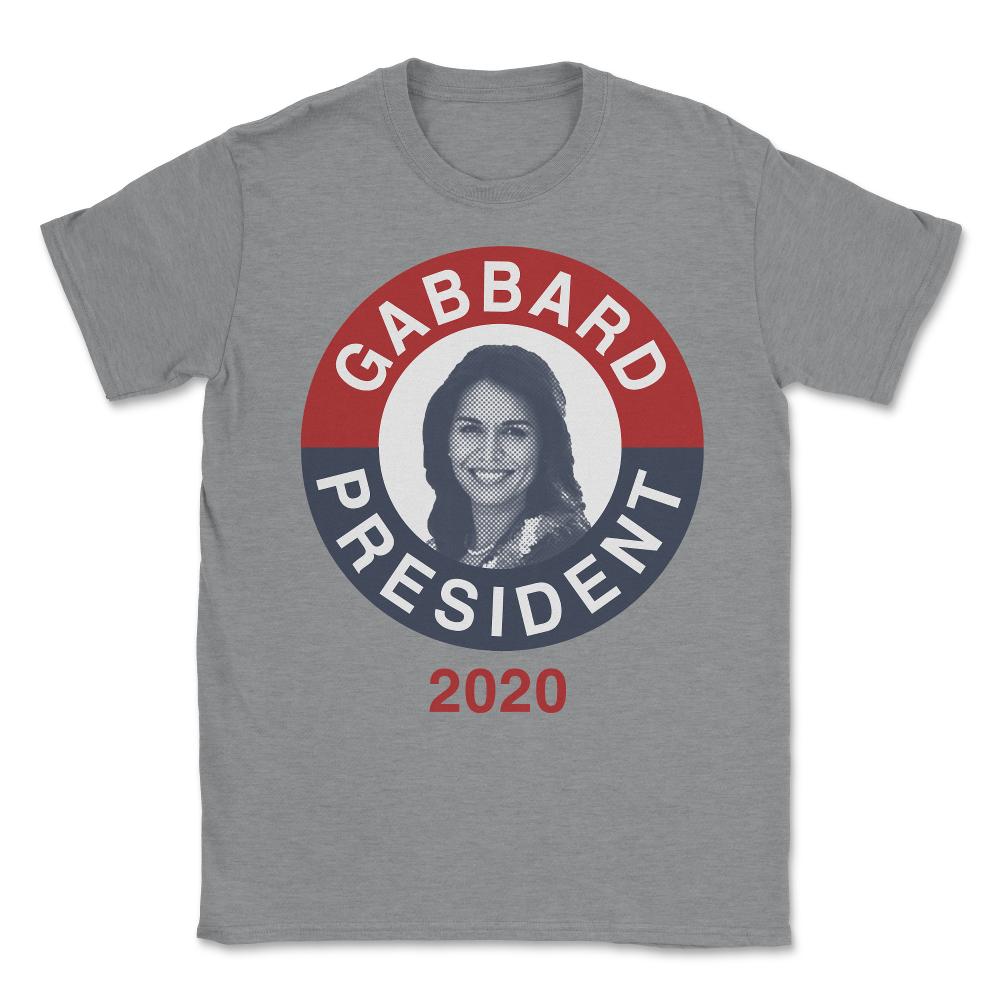 Tulsi Gabbard for President 2020 Unisex T-Shirt - Grey Heather