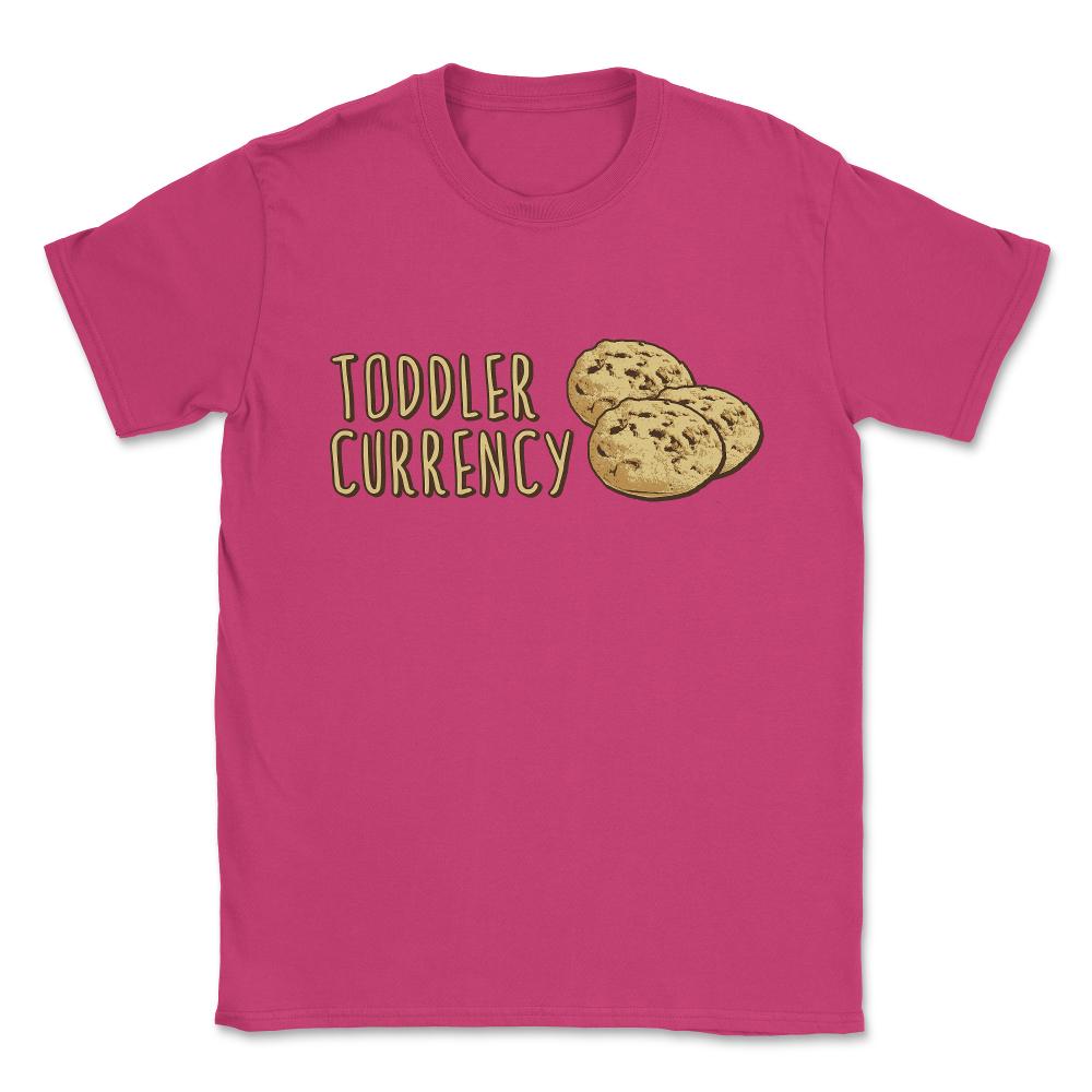 Cookies Toddler Currency Unisex T-Shirt - Heliconia