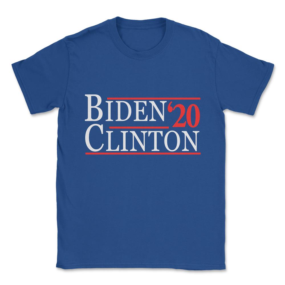 Joe Biden Hillary Clinton 2020 Unisex T-Shirt - Royal Blue