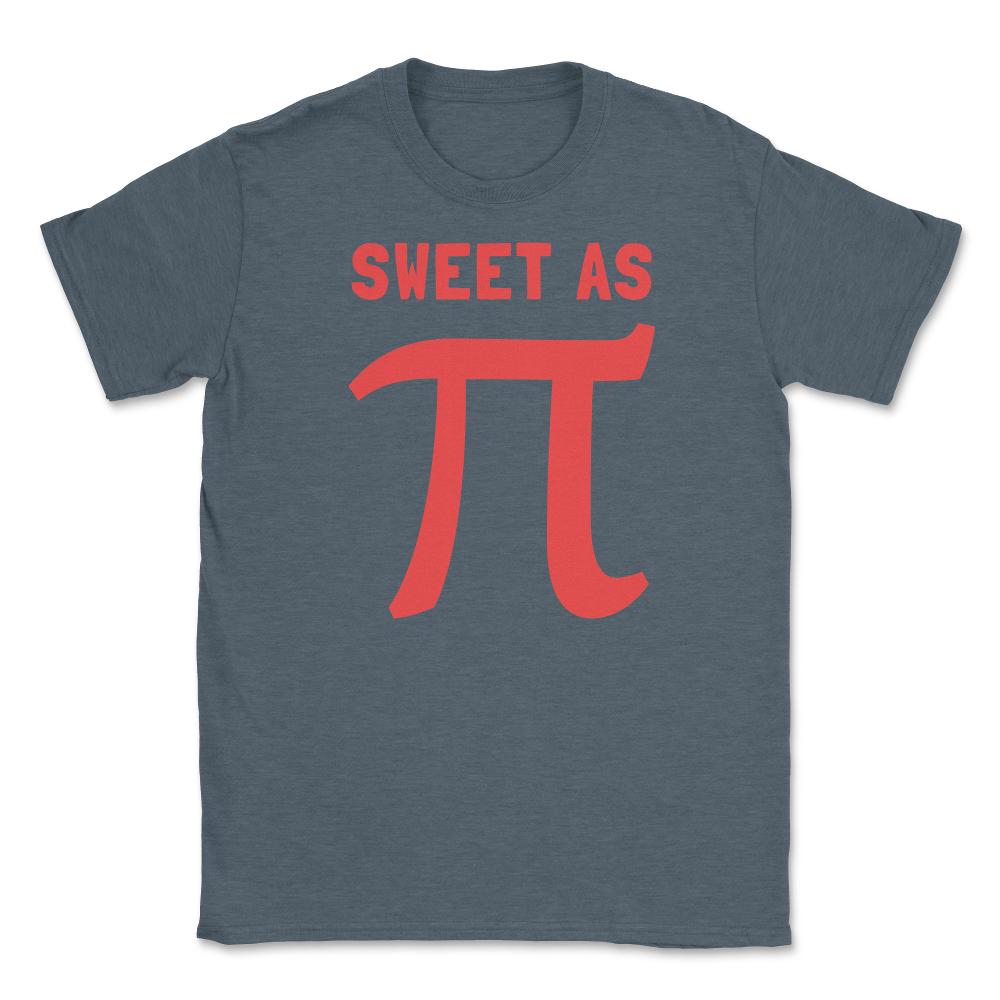 Sweet As Pi 3.14 Unisex T-Shirt - Dark Grey Heather