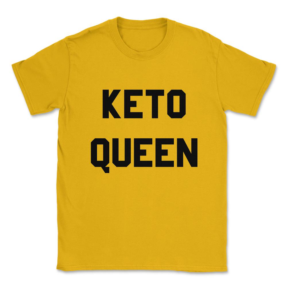 Keto Queen Unisex T-Shirt - Gold