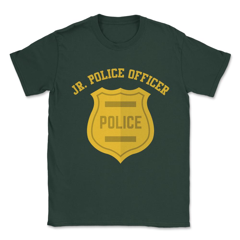Jr. Police Officer Unisex T-Shirt - Forest Green