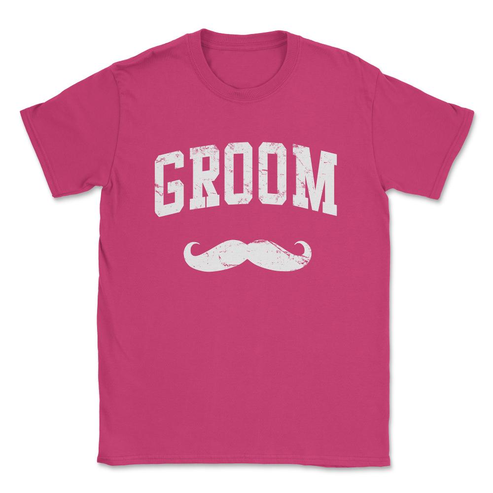 Groom Shirt Unisex T-Shirt - Heliconia