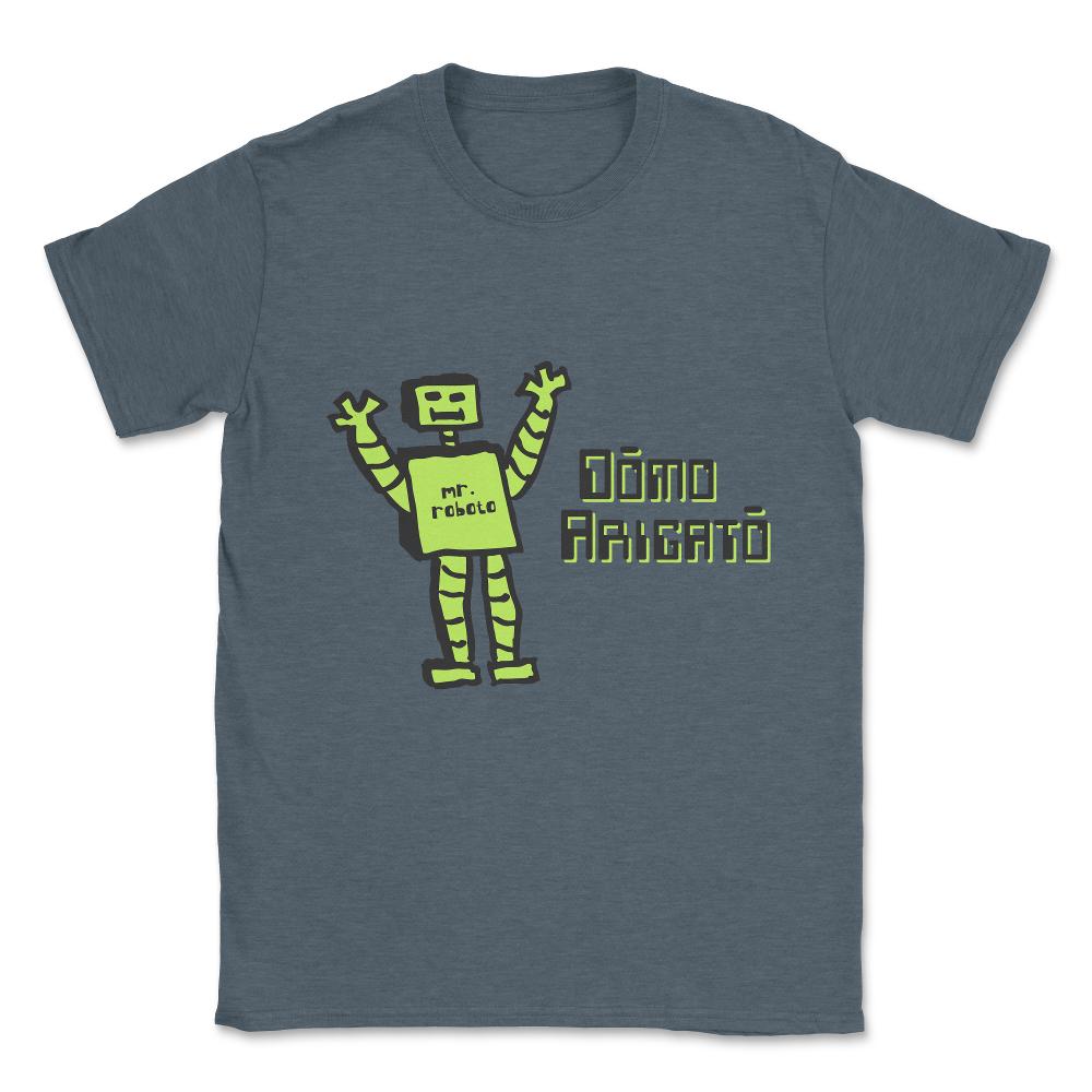Domo Arigato Mr. Roboto Unisex T-Shirt - Dark Grey Heather