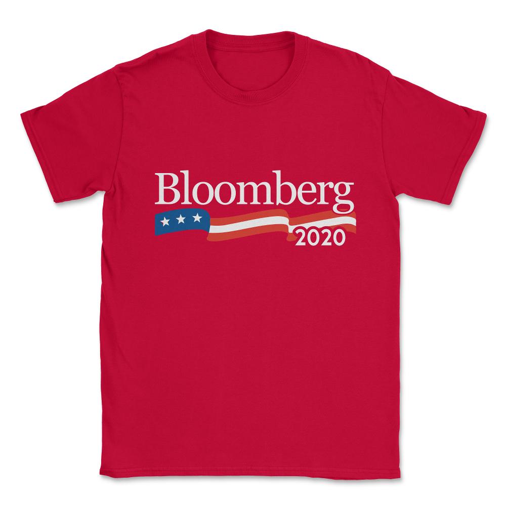 Michael Bloomberg for President 2020 Unisex T-Shirt - Red