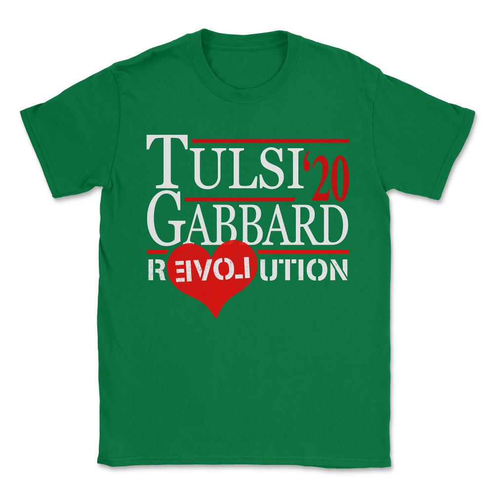 Tulsi Gabbard 2020 Revolution Unisex T-Shirt - Green