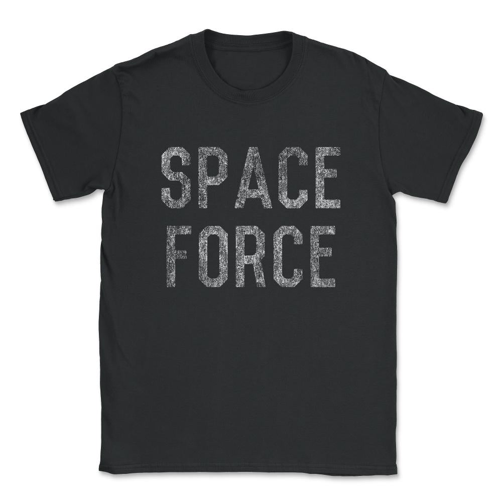 Space Force Unisex T-Shirt - Black