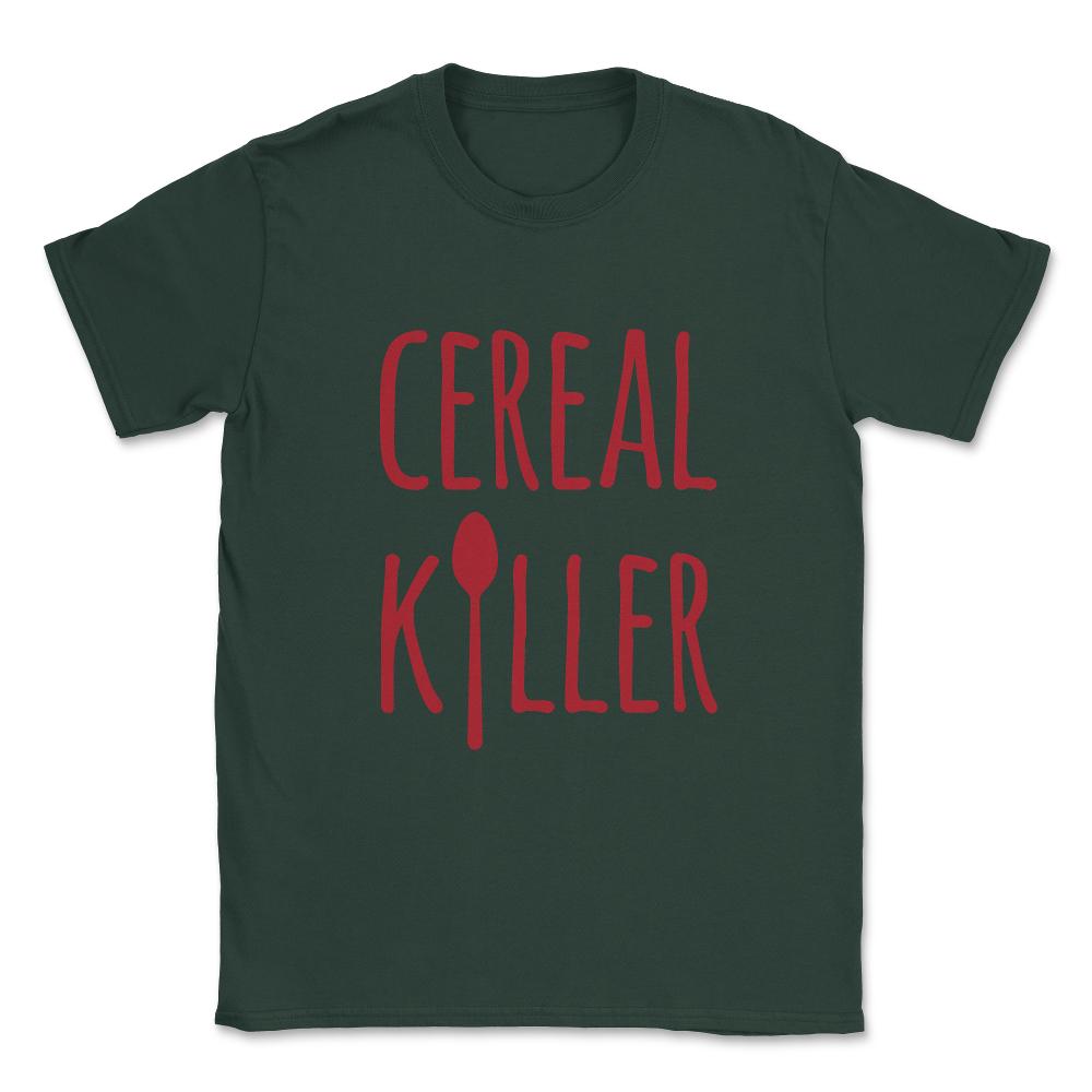 Cereal Killer Unisex T-Shirt - Forest Green