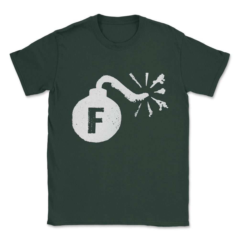 F Bomb Unisex T-Shirt - Forest Green